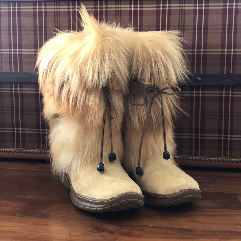 All Real Fur Winter Boots